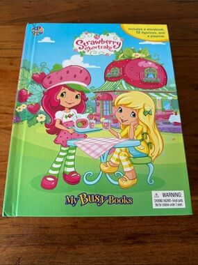NEW Strawberry Shortcake Busy Book and Figures